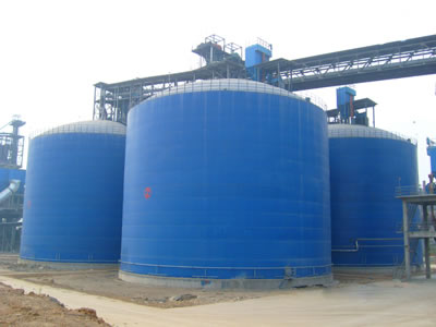 东阿水泥钢板库改造