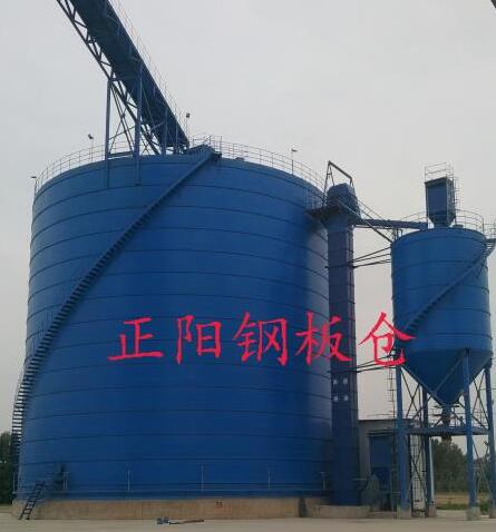 东阿大型矿粉钢板库